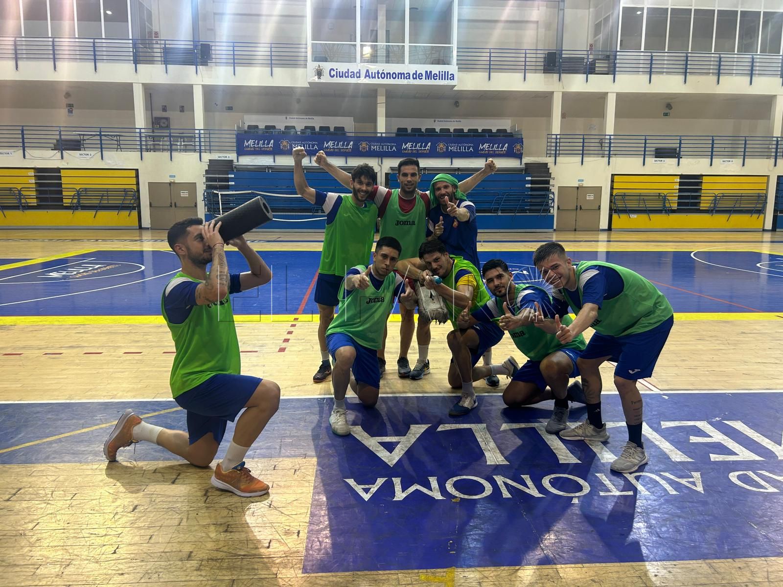GWK4Zx2XkAAEO i Exigente encuentro de pretemporada para el MCD Melistar FS