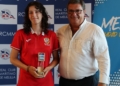ILCA4 1a Julia Canton La vela ligera pone el colofón final en la entrega de los trofeos a los campeones