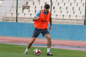 IMG 3596 La plantilla azulina termina una dura semana de trabajo
