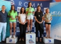 PODIO OPTIMIST SUB16 FEMENINO La vela ligera pone el colofón final en la entrega de los trofeos a los campeones