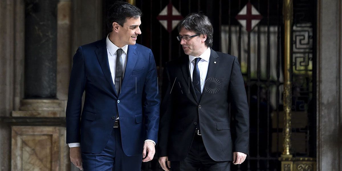 Pedro WEB "A Sánchez le viene muy bien la huida de Puigdemont para desviar sus problemas"
