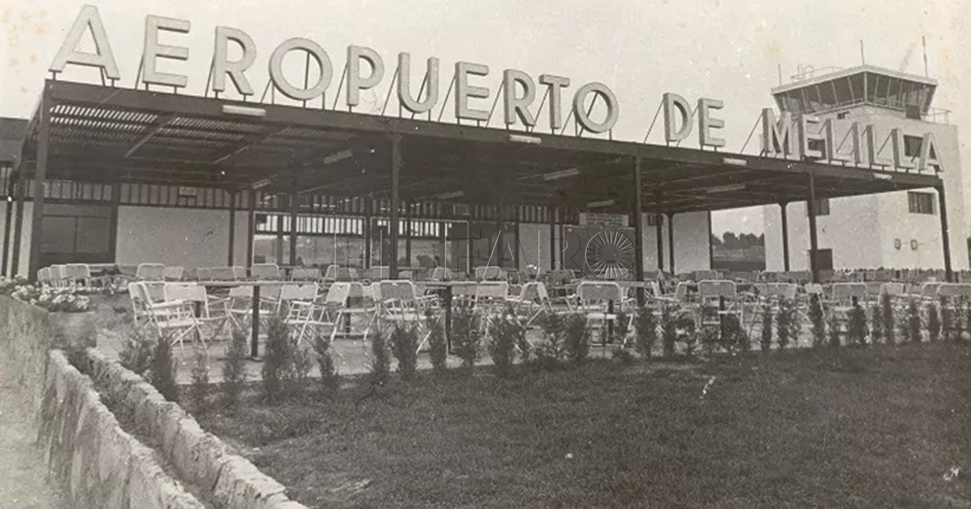 Terminal 1969.3 JPG recorte En el 55 aniversario de la inauguración del aeropuerto de Melilla