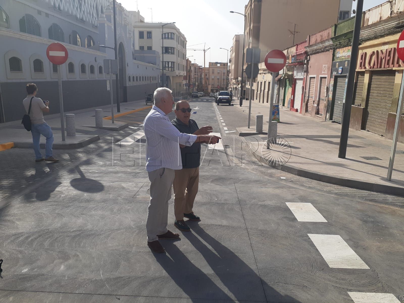 Ventura El Rastro Las obras del Rastro no finalizarán hasta el mes de septiembre