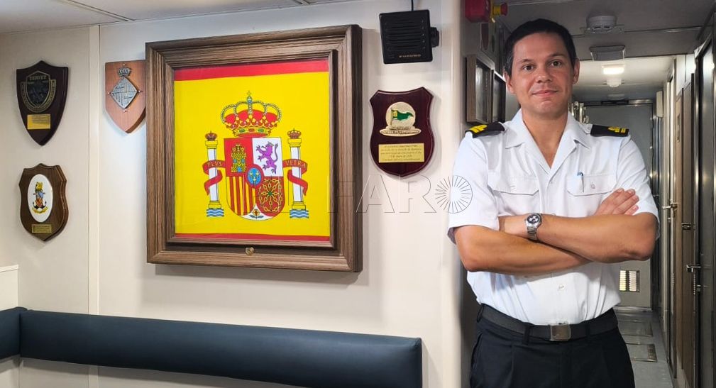 Web Comandante "Las plazas de Ceuta y Melilla son sitios donde la Armada debe tener una presencia naval importante"