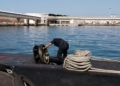WhatsApp Image 2024 08 03 at 17.53.21 Centenares de ciudadanos disfrutan de la visita al submarino Galerna en el Puerto de Melilla