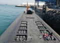 WhatsApp Image 2024 08 03 at 17.53.23 1 Centenares de ciudadanos disfrutan de la visita al submarino Galerna en el Puerto de Melilla