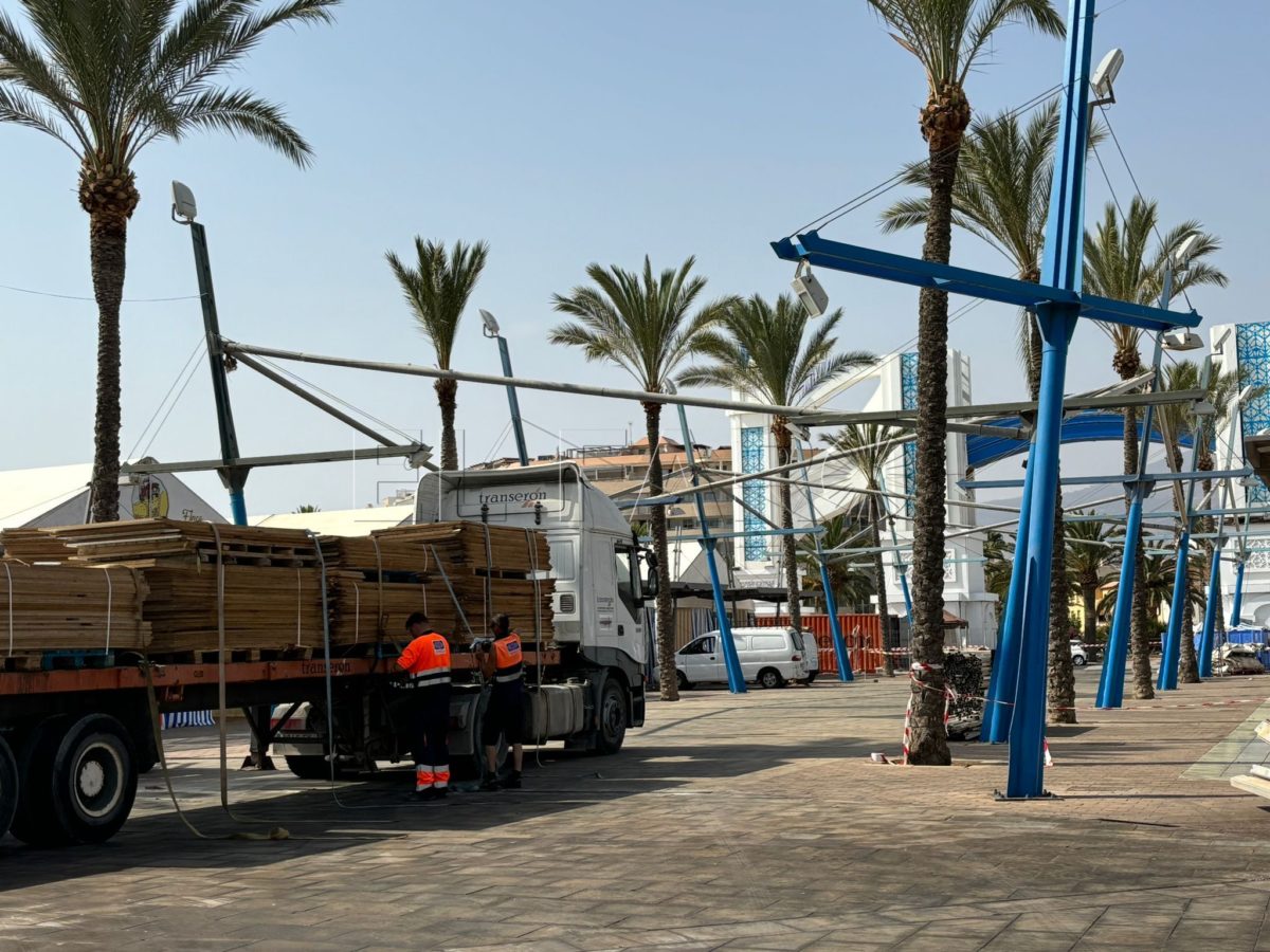 WhatsApp Image 2024 08 05 at 11.33.14 e1722850658493 La Feria de Melilla comienza a tomar forma