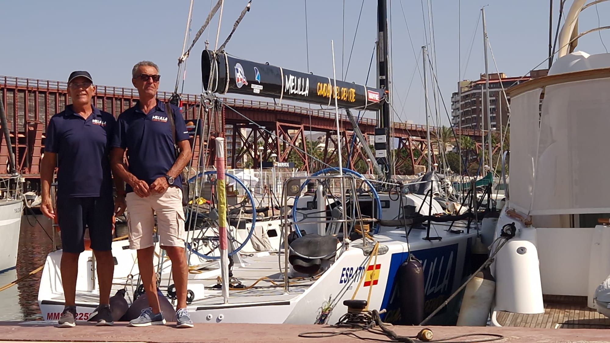 WhatsApp Image 2024 08 12 at 14.49.55 El barco Ciudad de Melilla se da cita en el XVII Trofeo Ruta del Coral 2024
