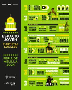 WhatsApp Image 2024 08 23 at 13.41.45 La Feria de Melilla de este año contará con 23 casetas