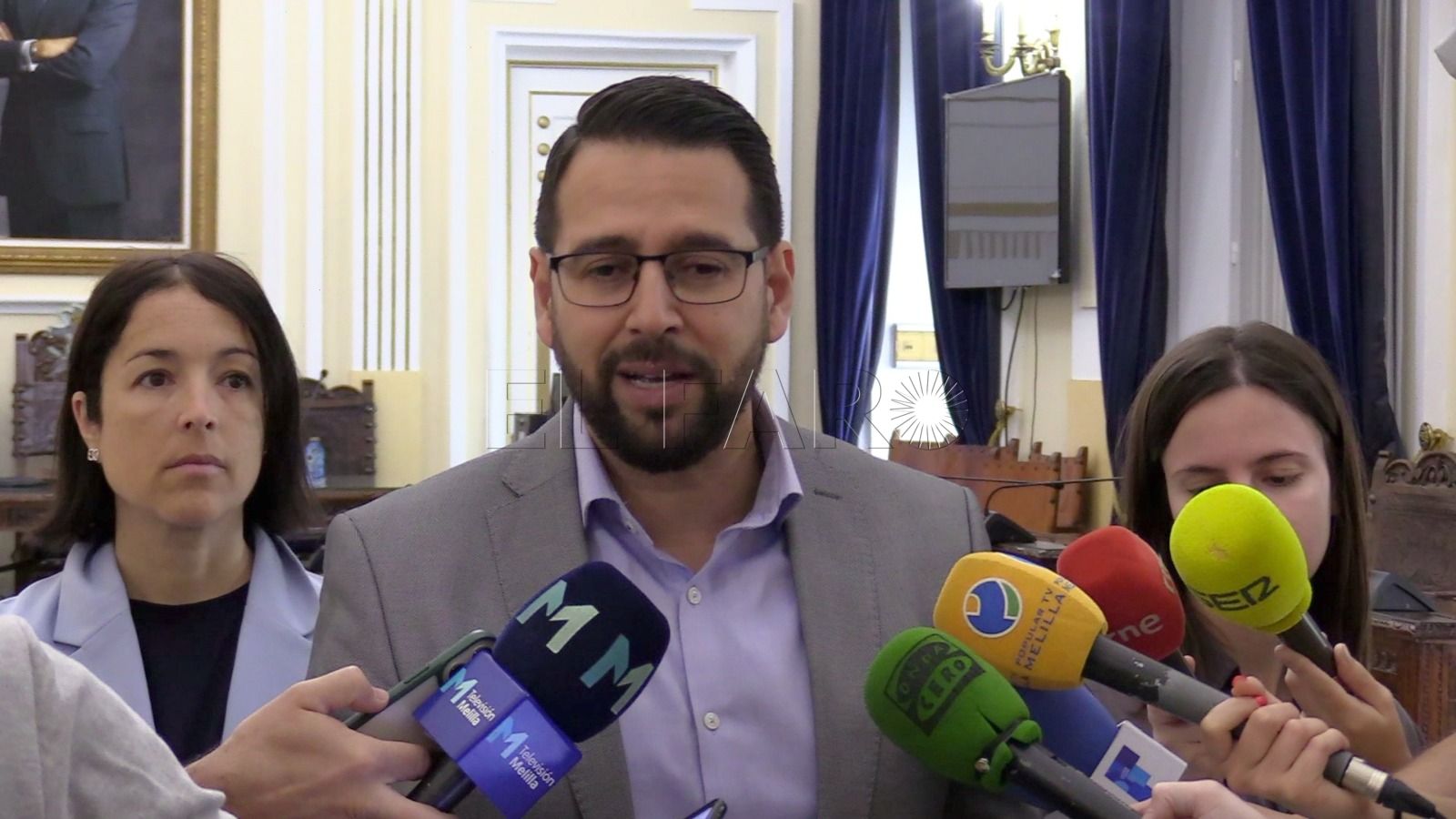 Azmani insta a Imbroda a que exija la actualización del Régimen Económico y Fiscal de la ciudad