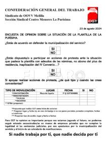 encuesta cgt la purisima La CGT lanza una encuesta entre los trabajadores de La Purísima sobre la gestión del centro