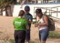 'Stop colillas', la campaña para concienciar a los bañistas melillenses sobre la limpieza en las playas
