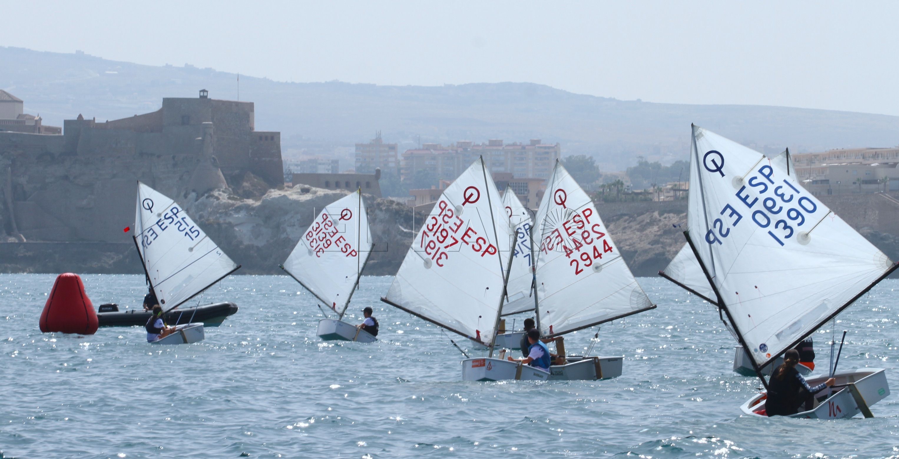 flota2023 Los optimist e Ilcas aparecen en escena