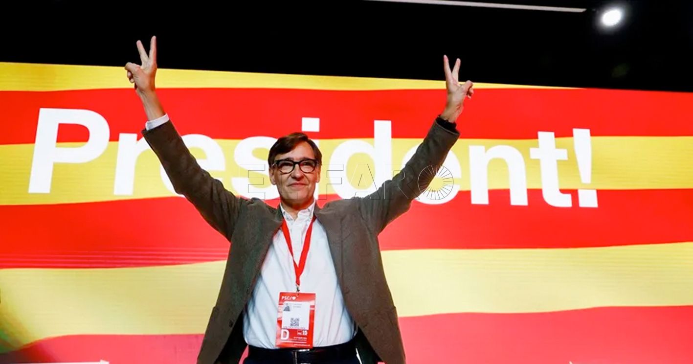salvador illa recorte Cataluña recupera la normalidad democrática