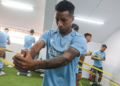 24D 5 1 La escuadra azulina prepara el encuentro frente al Talavera