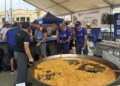 Ambiente RCMM Concurso Paellas12 Salva Muñoz y Juanlu Ruano ganan el 25 Concurso de Paellas de Feria en el Club Marítimo