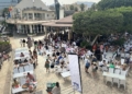 Ambiente RCMM Concurso Paellas14 Salva Muñoz y Juanlu Ruano ganan el 25 Concurso de Paellas de Feria en el Club Marítimo