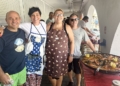 Ambiente RCMM Concurso Paellas7 Salva Muñoz y Juanlu Ruano ganan el 25 Concurso de Paellas de Feria en el Club Marítimo