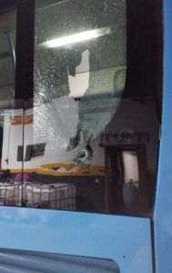 COA Suspendida de nuevo la línea 6 de la COA por otro apedreamiento