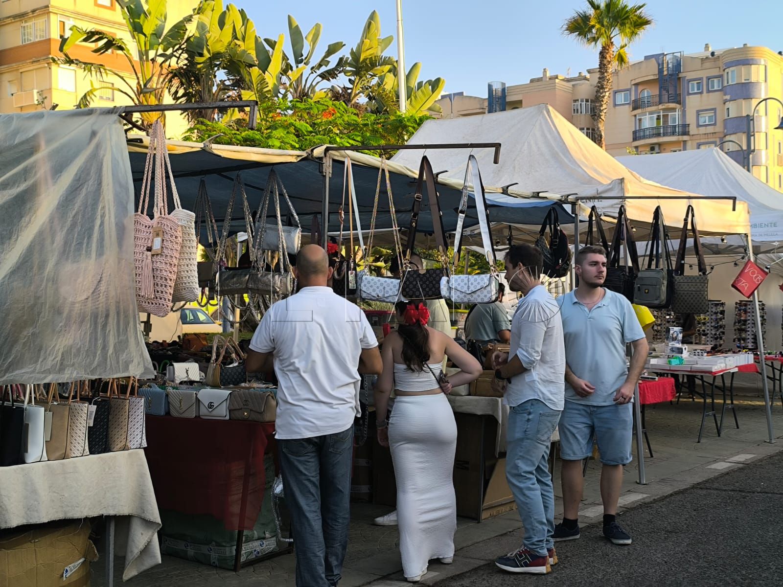 Comerciantes 1 Los comerciantes del recinto ferial incrementan sus ventas respecto a 2023