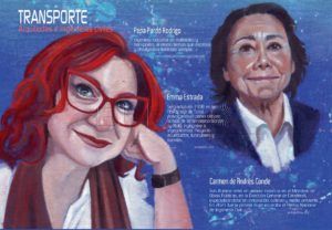 IMAGEN SEPTIEMBRE calendario SATE SATE-STEs presenta su calendario de septiembre dedicado a mujeres profesionales del transporte
