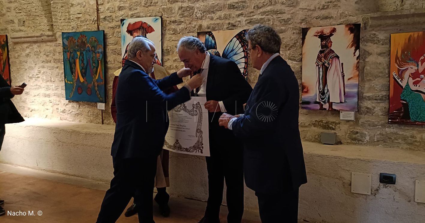 M1 recorte El socio de Unesco-Melilla Mohamed Diouri Ahmed entra en la Accademia Tiberina