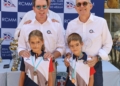 OPTIMIST INICIACION MEDALLAS Maria y Rafael Aguilar El Real Club Marítimo entrega los trofeos de sus actividades de Feria 2024