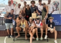 PRESENTACION Y DIFICULTAD 2a Carmen Revilla Triano Salva Muñoz y Juanlu Ruano ganan el 25 Concurso de Paellas de Feria en el Club Marítimo
