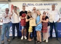 PRESENTACION Y DIFICULTAD 4a Ma Dolores Martin Salva Muñoz y Juanlu Ruano ganan el 25 Concurso de Paellas de Feria en el Club Marítimo