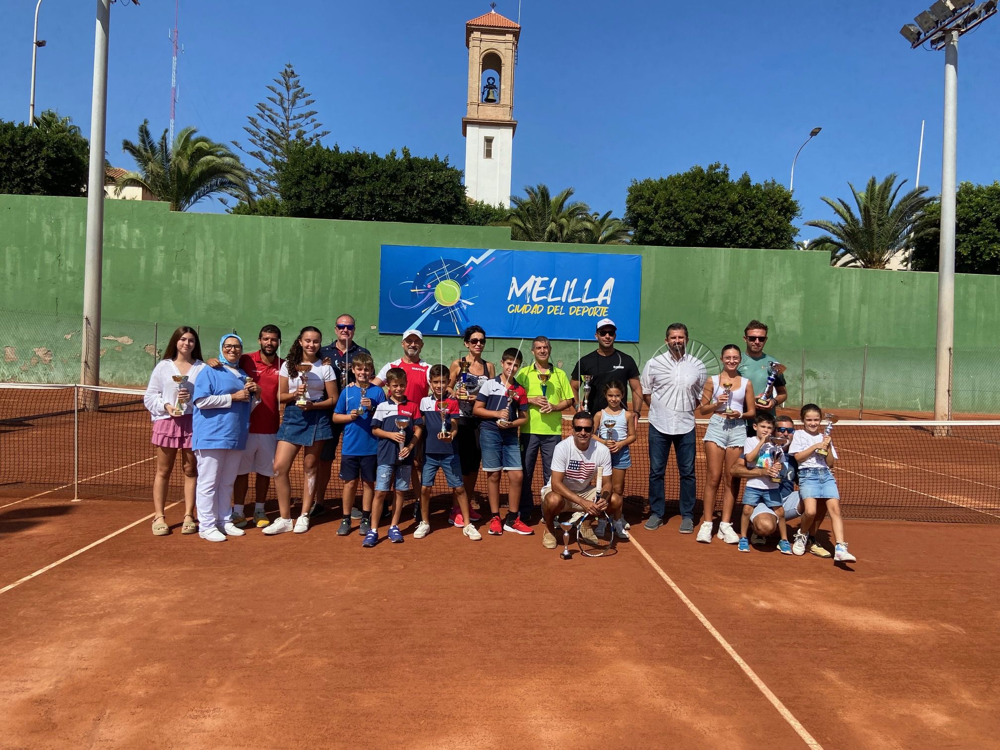 Premiados IMG 1449 Mucha participación en las actividades de la Federación Melillense de Tenis