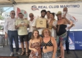 SABOR 4o Manuel Ma Calatrava Ferre Salva Muñoz y Juanlu Ruano ganan el 25 Concurso de Paellas de Feria en el Club Marítimo