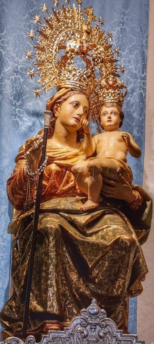 Virgen de la Victoria. Fotografia de Merche Melilla e1725914707958 ¡Por ti siempre, Madre!