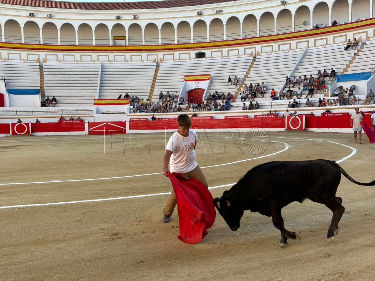 WhatsApp Image 2024 09 05 at 19.55.20 e1725559405301 Suelta de vaquillas en la Mezquita del Toreo ante numerosos jóvenes