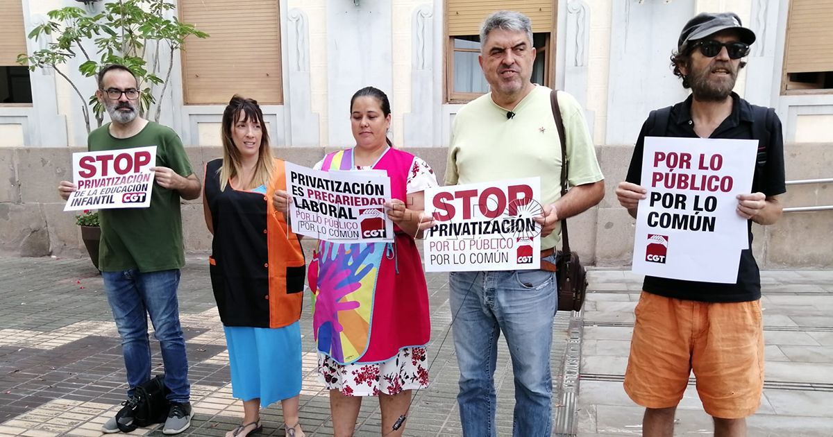 La CGT denuncia "falta de transparencia" en las prórrogas con Arquisocial