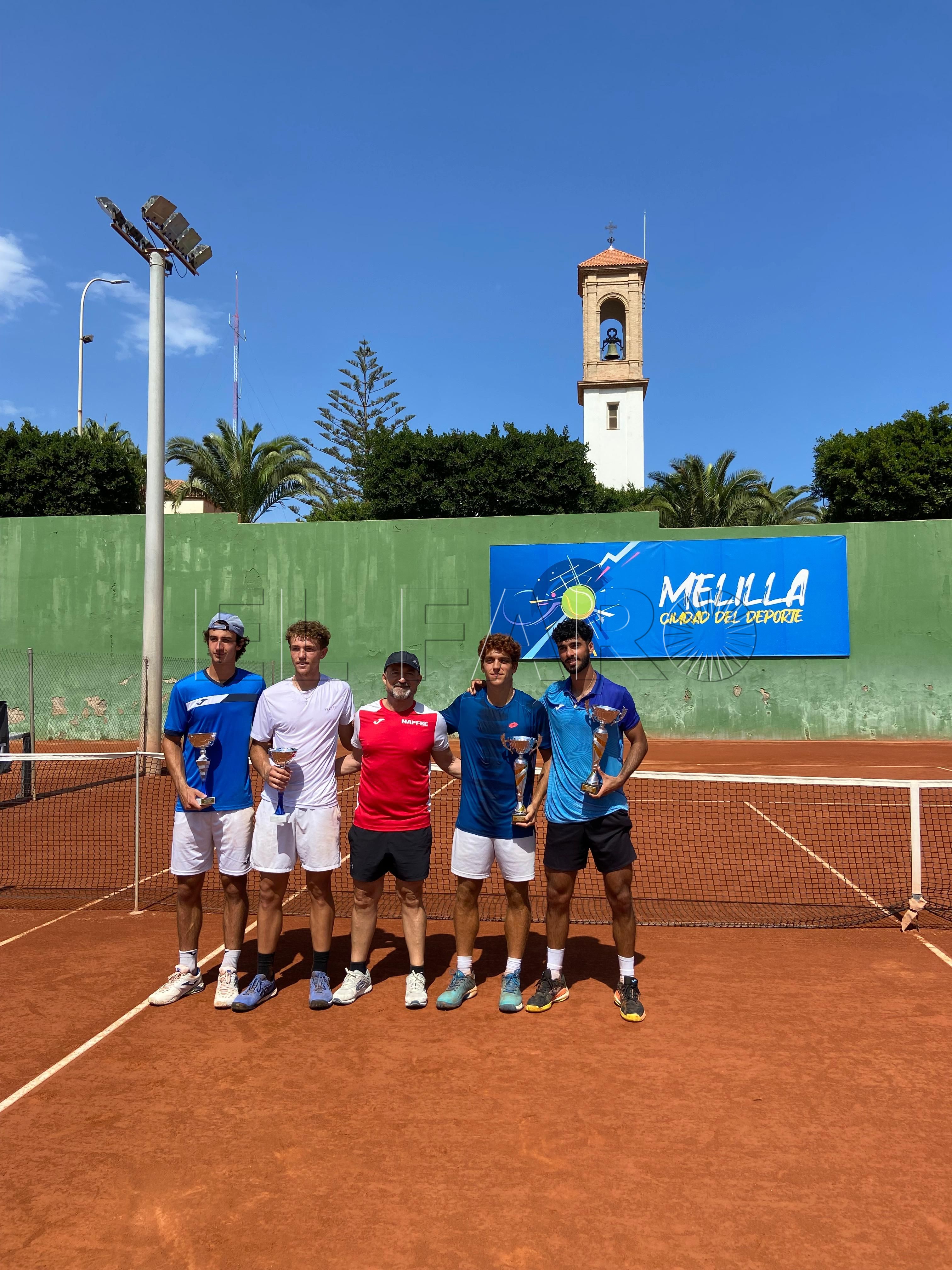 final dobles 3 Álvaro Bueno y Jordi García ganan el título de dobles en Melilla