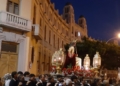procesion 3 Procesión de la cofradía castrense por el XXV aniversario de la hechura de sus imágenes
