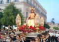 procesion 4 Procesión de la cofradía castrense por el XXV aniversario de la hechura de sus imágenes