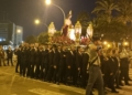 procesion 7 Procesión de la cofradía castrense por el XXV aniversario de la hechura de sus imágenes