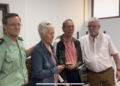 06 Reconocimiento al Subteniente retirado Luis Joaquin Gomez Ferrera de la Asociacion de Hermandad Guardia Civil La Guardia Civil celebra con los veteranos un desayuno de hermandad