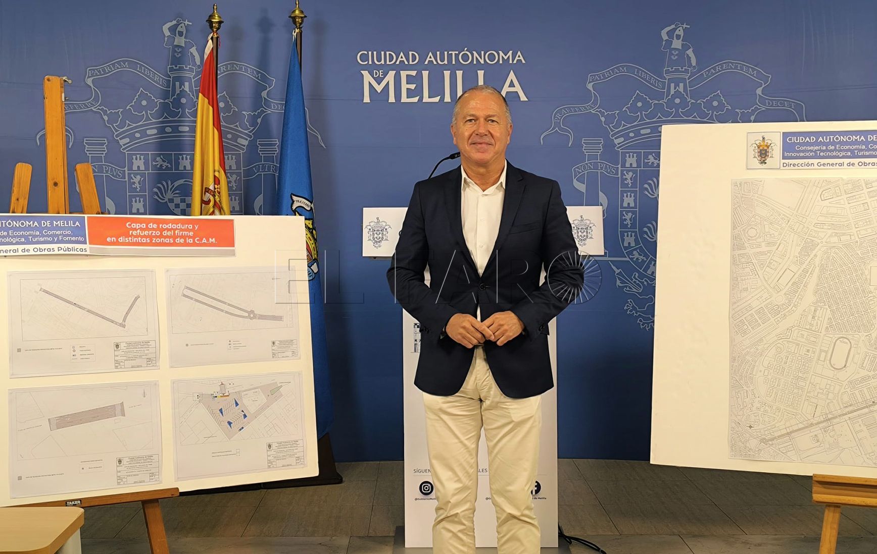 1 2 La Ciudad invertirá cerca de dos millones en reformar las carreteras