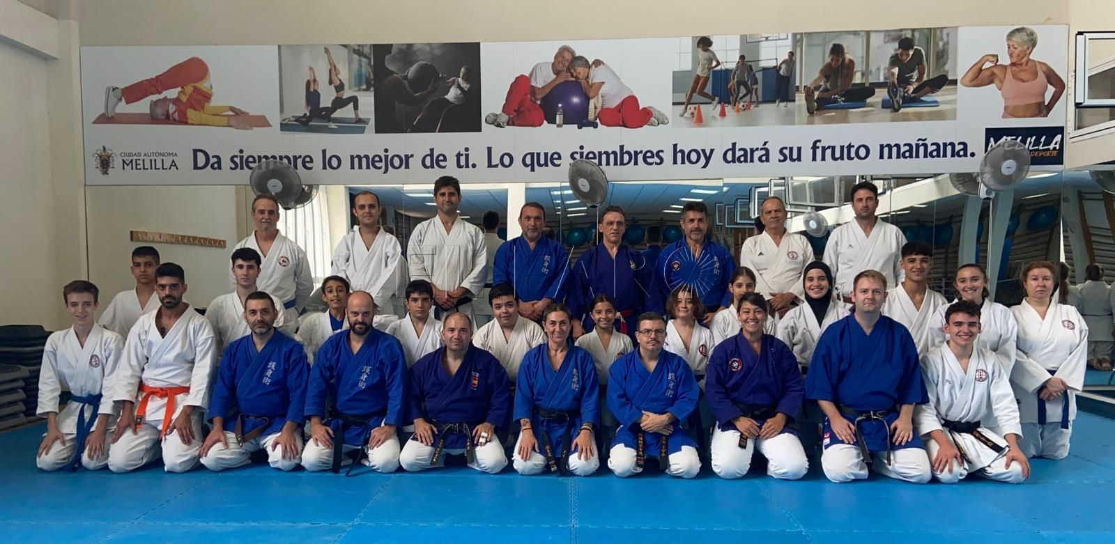 La Federación Melillense realiza un curso de defensa personal