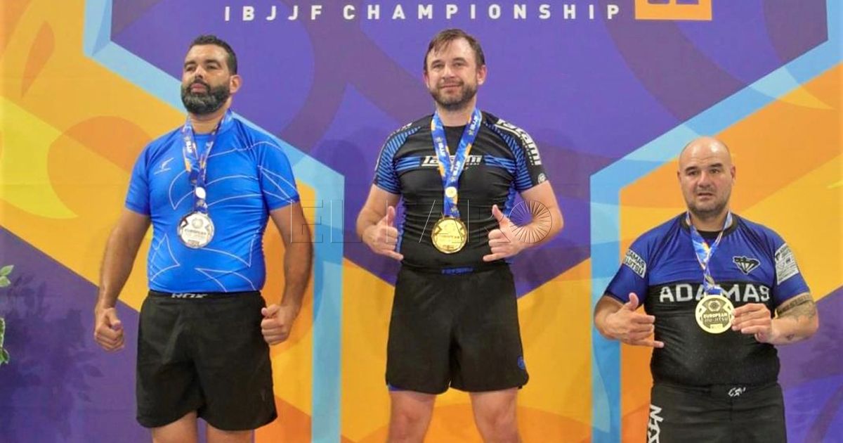 1111111 El guardia civil Yusef Mohamed Mustafa logra el subcampeonato de Europa IBJJF