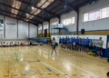 La plantilla del MCD CD La Salle hace las delicias de los alumnos del CEIP Real