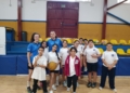 26D 3 La plantilla del MCD CD La Salle hace las delicias de los alumnos del CEIP Real