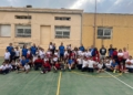 27D 1 3 La plantilla del MCD CD La Salle hace disfrutar a los alumnos del CEIP Velázquez