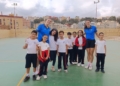 27D 4 1 La plantilla del MCD CD La Salle hace disfrutar a los alumnos del CEIP Velázquez