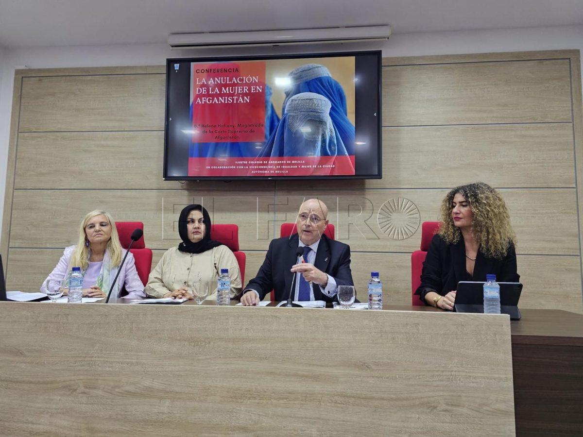 70c0e734 fdf0 43b1 ba1e adb2e962f831 e1729244245754 La magistrada Helena Hofiany desgrana la situación de la mujer en Afganistán