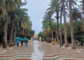98dbb7e6 b951 4686 9d61 f39db0fbb5ac La lluvia no desluce la visita a Melilla de los 717 viajeros del buque Amera