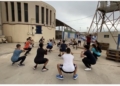 CLASE PRACTICA HALTEROFILIA 1 La halterofilia se acerca al IES Enrique Nieto