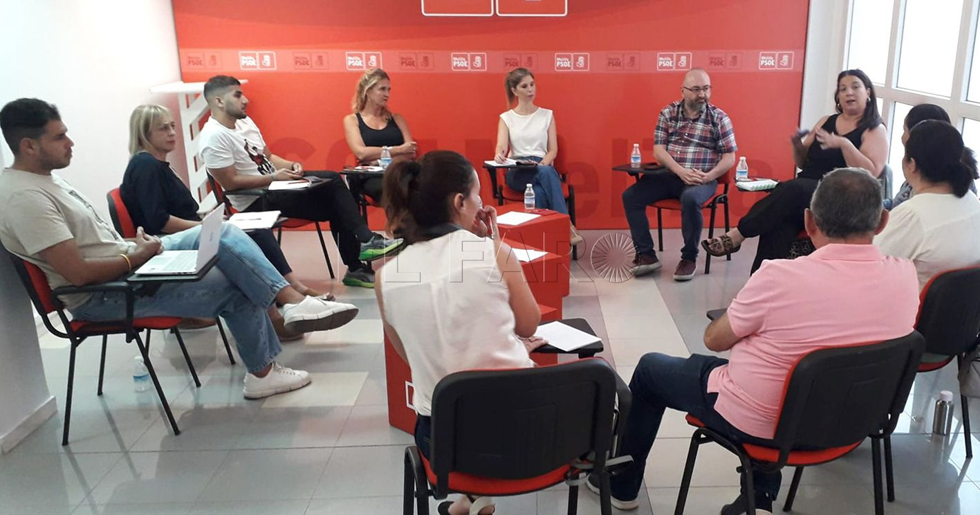 Comision Ejecutiva Regional del PSOE recorte El PSOE critica la falta de interés e implicación del Gobierno del PP con la lengua y cultura amaziges